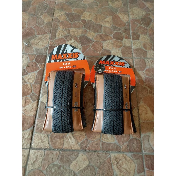 ban luar maxxis dth 26 x 2.15 coklat kevlaf