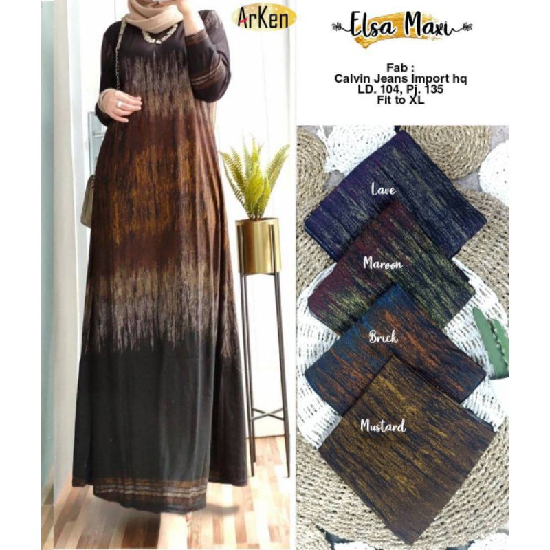 ELSA MAXI/KHOSIBO MAXY/KANAYA MAXI