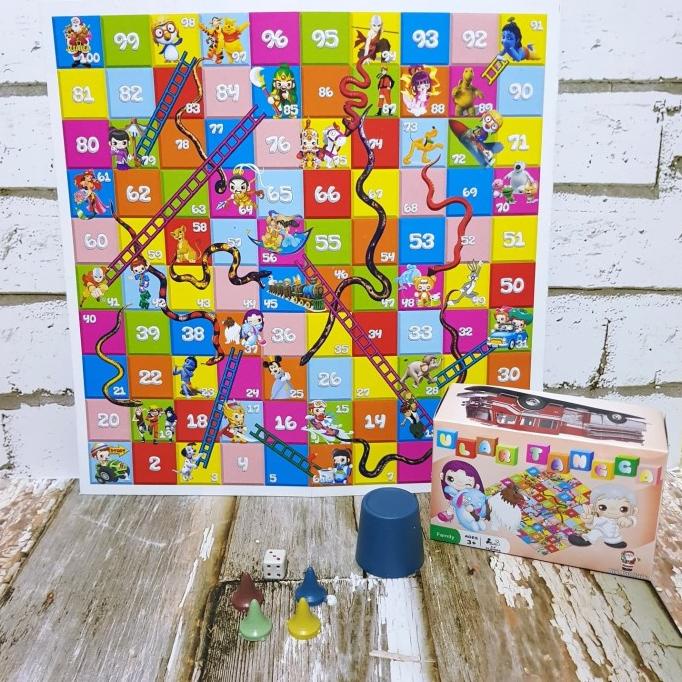 MAINAN ULAR TANGGA/ MAINAN JADUL ULAR TANGGA