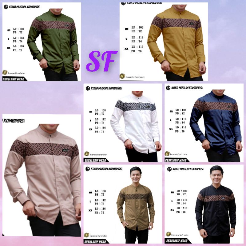 koko motif kobata/koko hadroh/seragam hadroh/koko terbaru /seragam terbaru