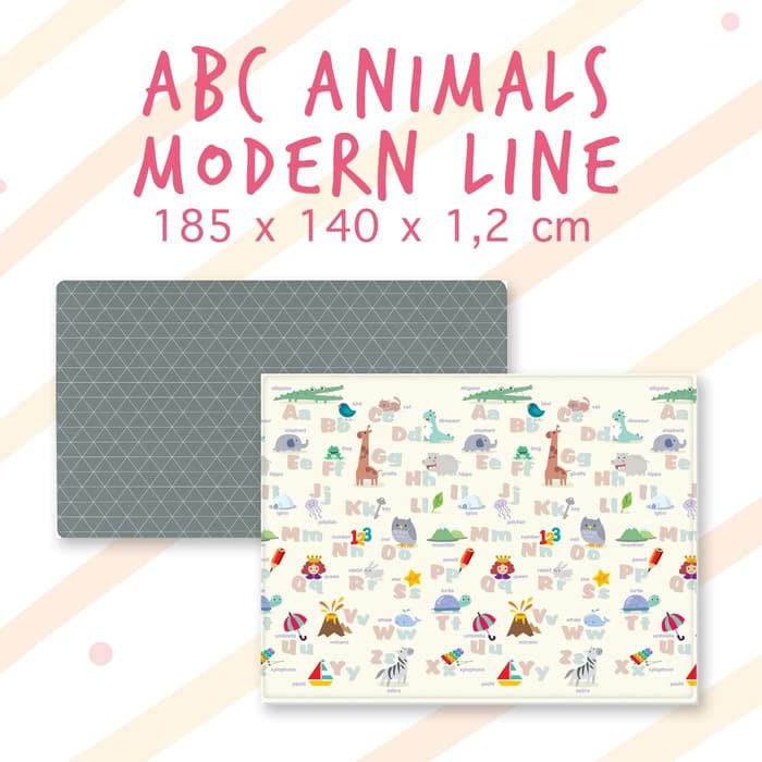 WILORE PLAYMAT PLAYING ABC AND MODERNLINE GREY / PLAYMAT