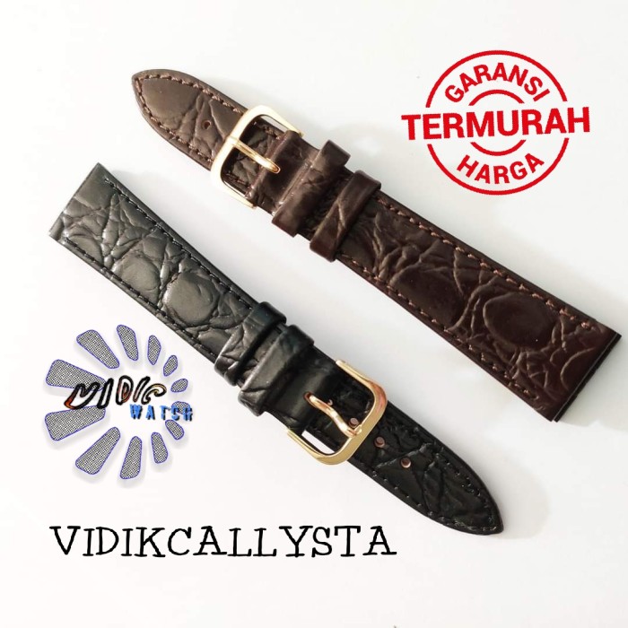 Strap Tali Jam Tangan 20mm Tali jam kulit 20 mm LKZ20 bagus