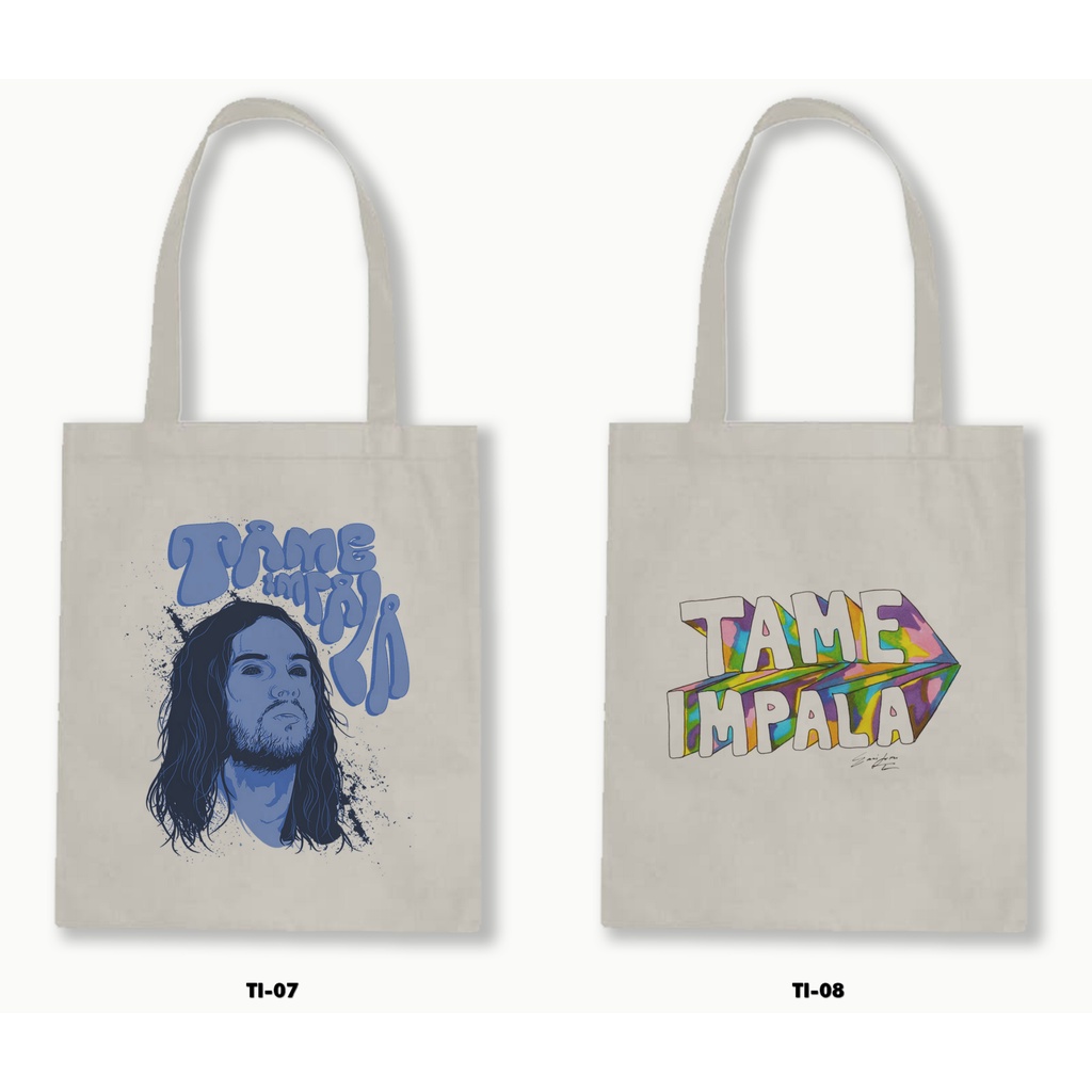 TOTE BAG BLACU - TAME IMPALA