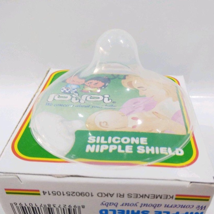 Pipi Silicone Nipple Shield Isi 1 pc - Pelindung Penyambung Puting Ibu ASI