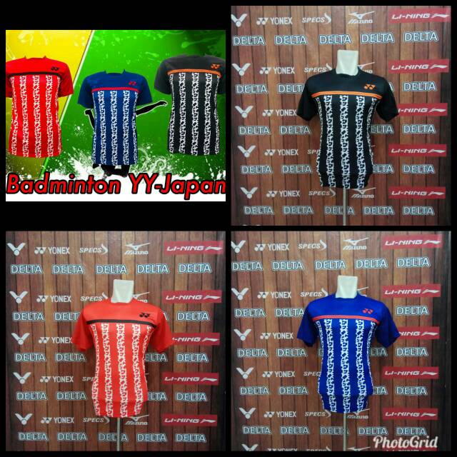 Kaos Badminton Baju Bulutangkis Yonex Badminton YY-Japan