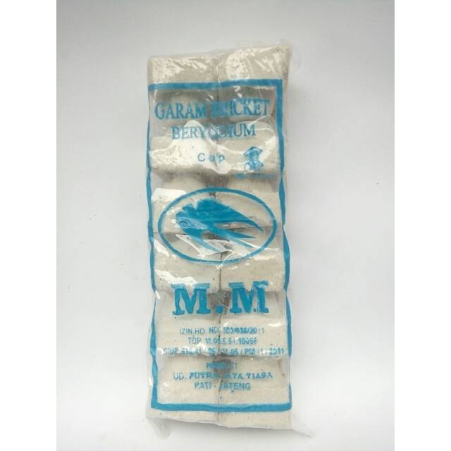 

Garam Bata / Garam Bricket Beryodium Kualitas Import