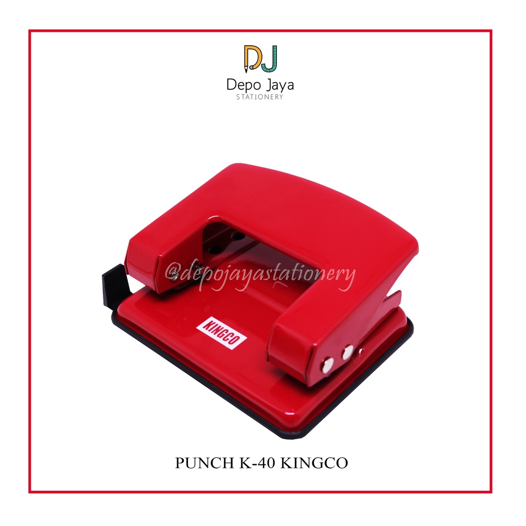 

Pembolong kertas / Punch murah merek kingco K-40