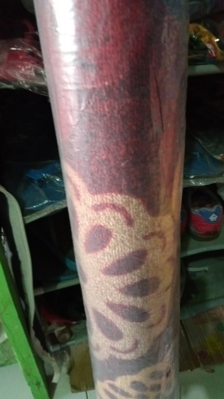 Artsy - Karpet Motif Bunga Anti Slip - 100 X 140 Cm