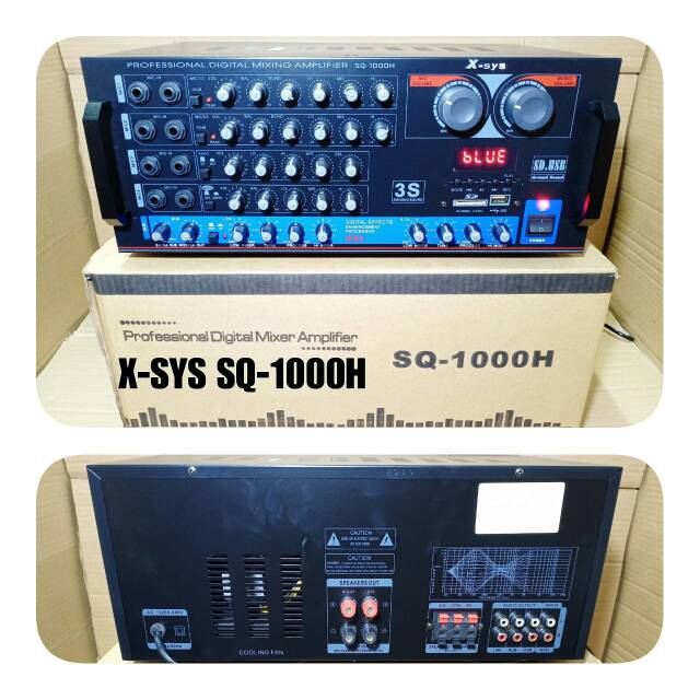 AMPLI X-SYS SQ-1000H