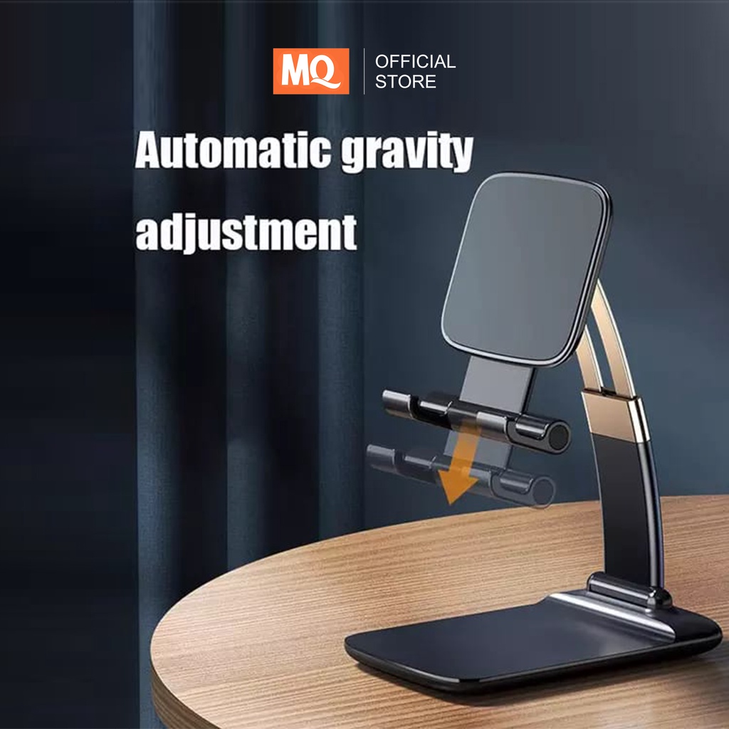 MQ Dekstop Phone Stand &amp; Tablet - Phone Holder Model Lipat Fleksibel Untuk Meja ZJ08