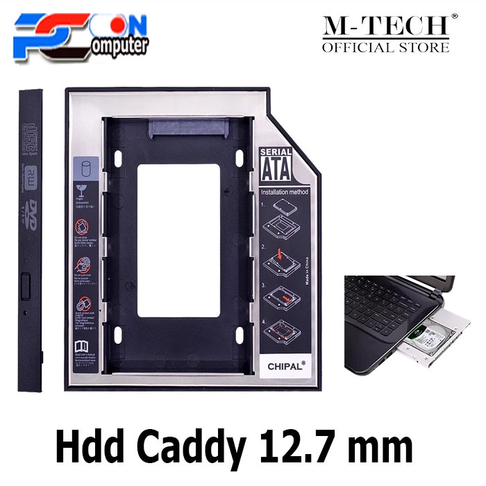 caddy slim 12,7mm / HDD caddy slim 12,7 m-tech / caddy slim m-tech