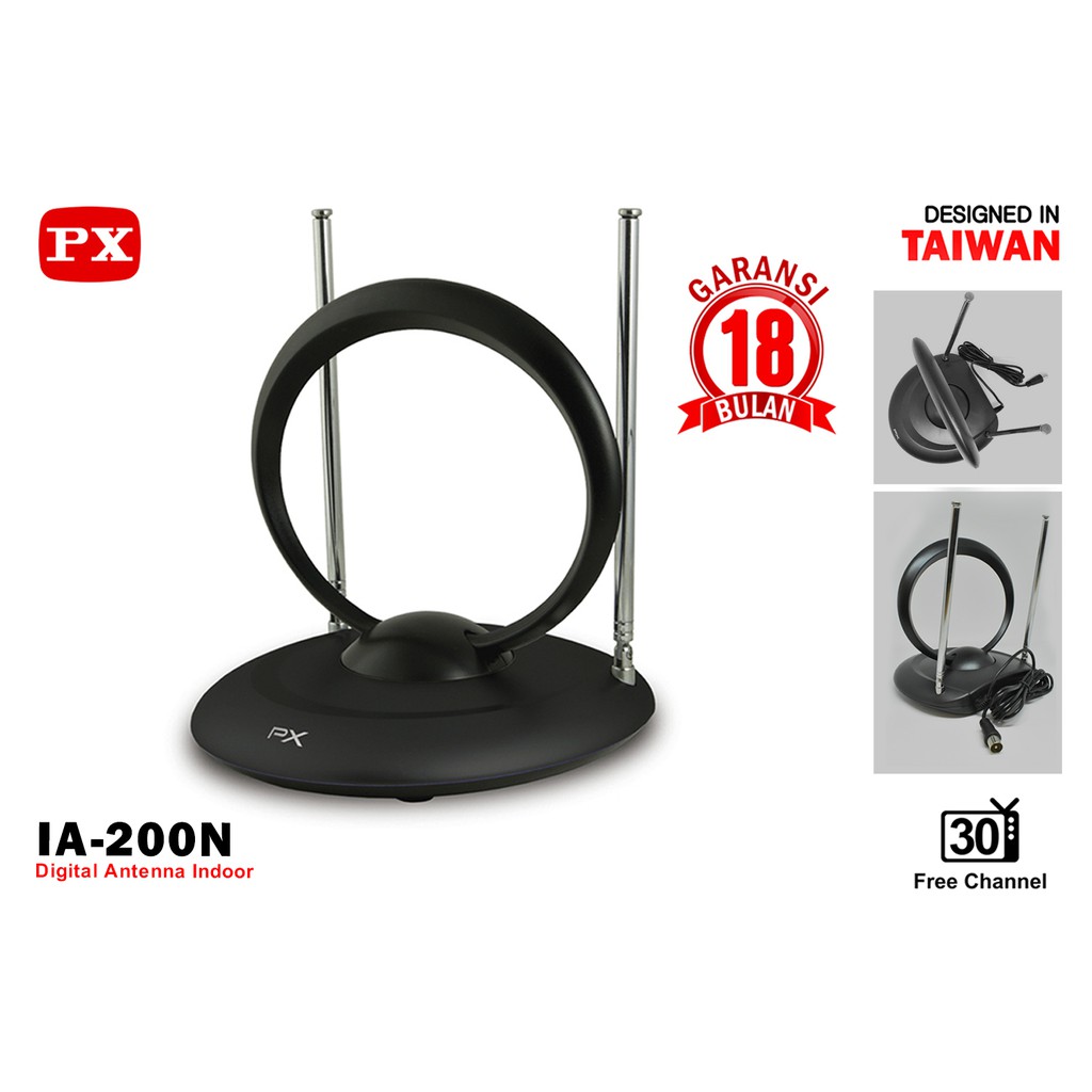 Digital tv indoor antenna PX IA-200N - antena tv indoor digital