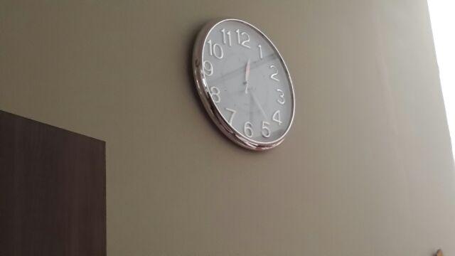 Jam Dinding Trendy T7319 Polos Besar Sweep Movement Diameter 46cm