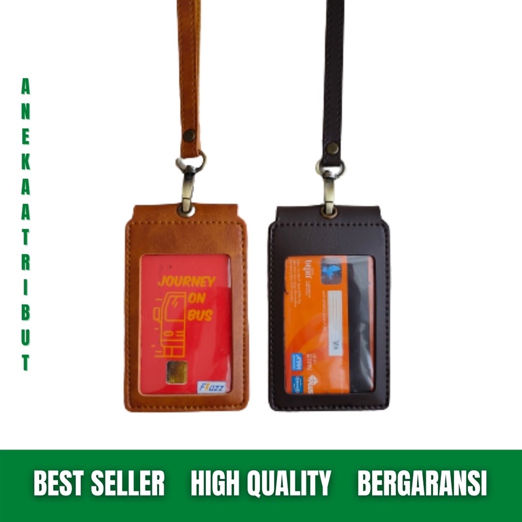 

NAME TAG KULIT, NAME TAG HOLDER KULIT, ID CARD HOLDER,NAME KULIT (FRONT)