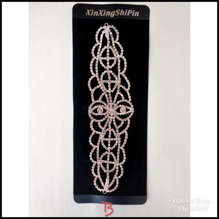 Free Ongkir Headpiece Tempelan Bros Kepala Lentur_Bros Pesta