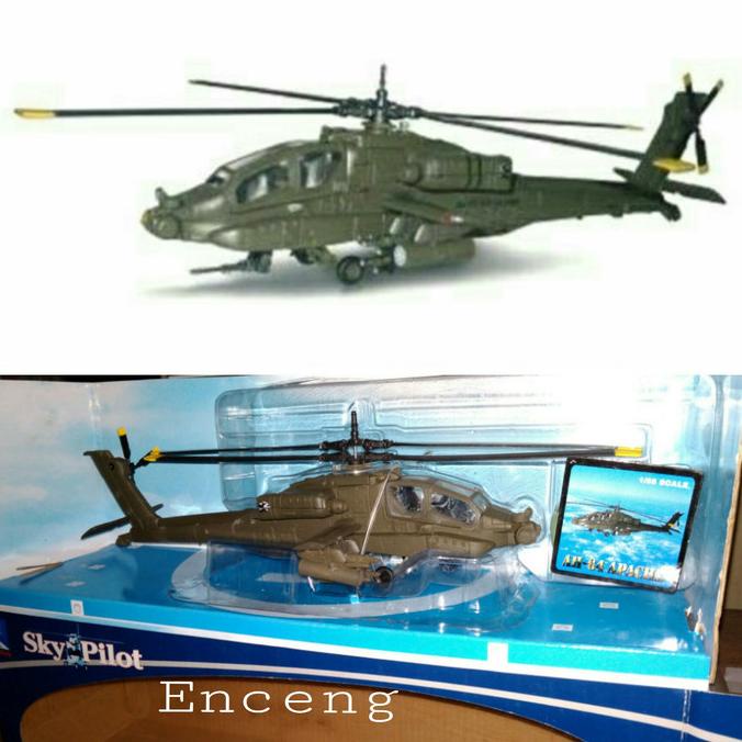 hanya disini] Miniatur Helikopter AH - 64 Apache