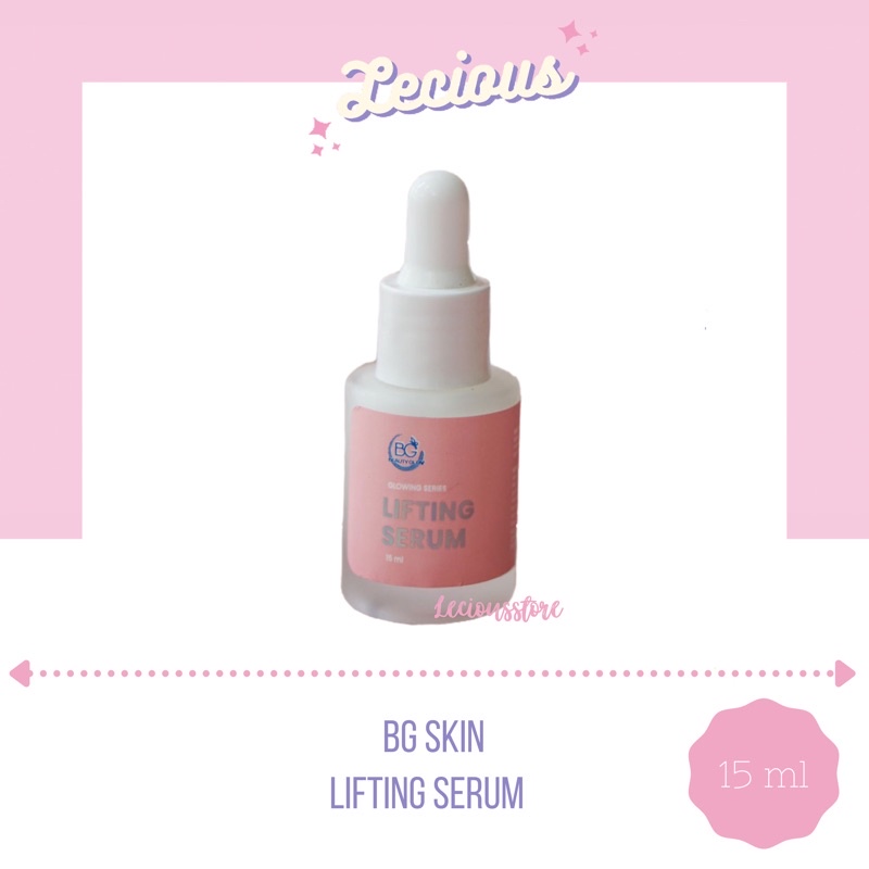 bg skin beauty glow lifting serum bpom