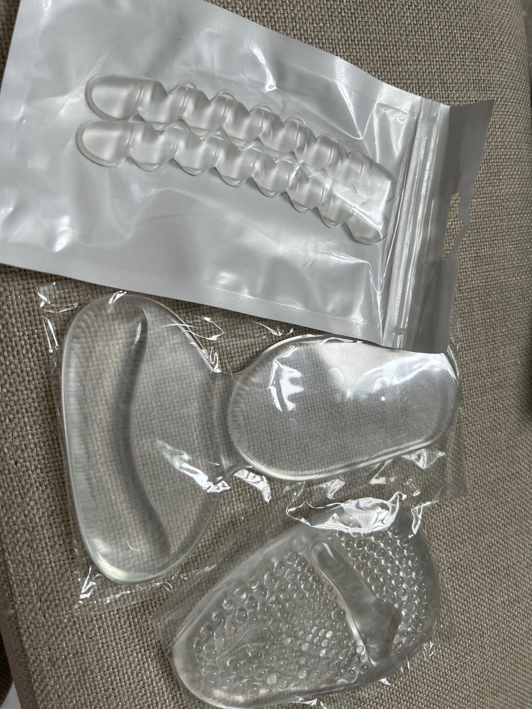 Insole Kaki Depan Gel Silicon Bantalan Sepatu Bahan Gel Silicon