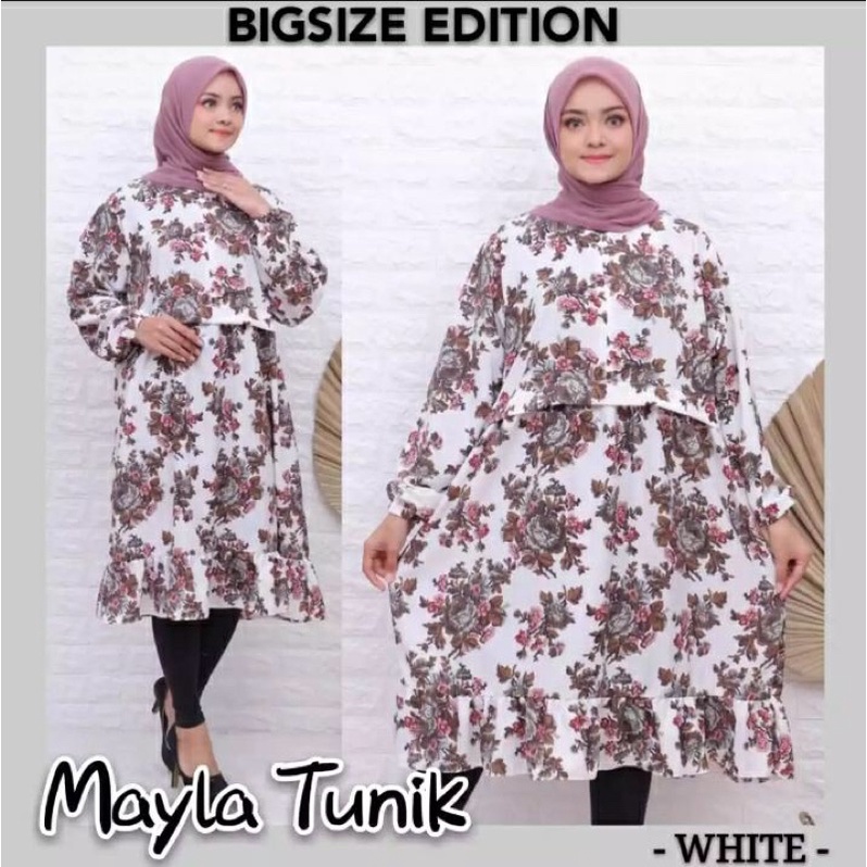 KIMMY TUNIK JUMBO L XXL XXXL/TUNIK JUMBO MONALISA/KIMMY TUNIK TERLARIS