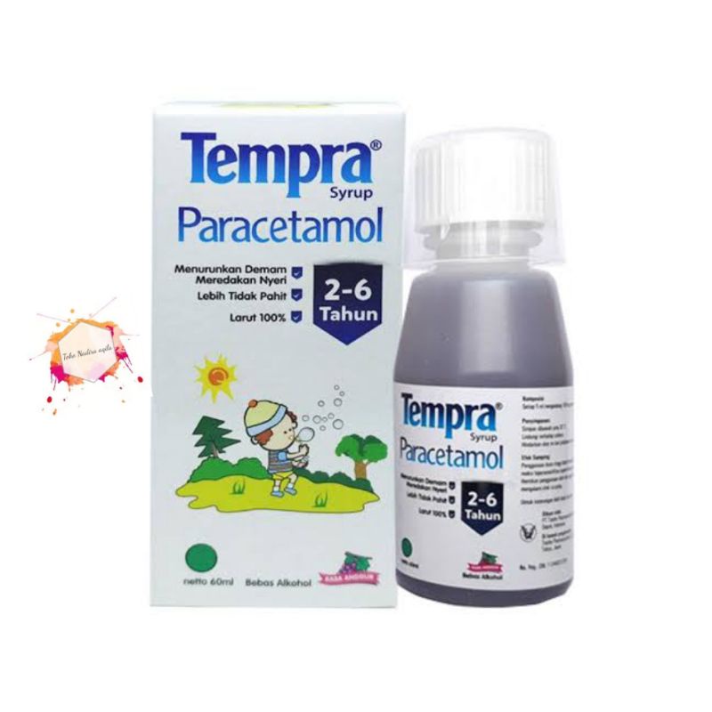 Tempra Sirup 60 ml (Obat Demam anak) || Tempra