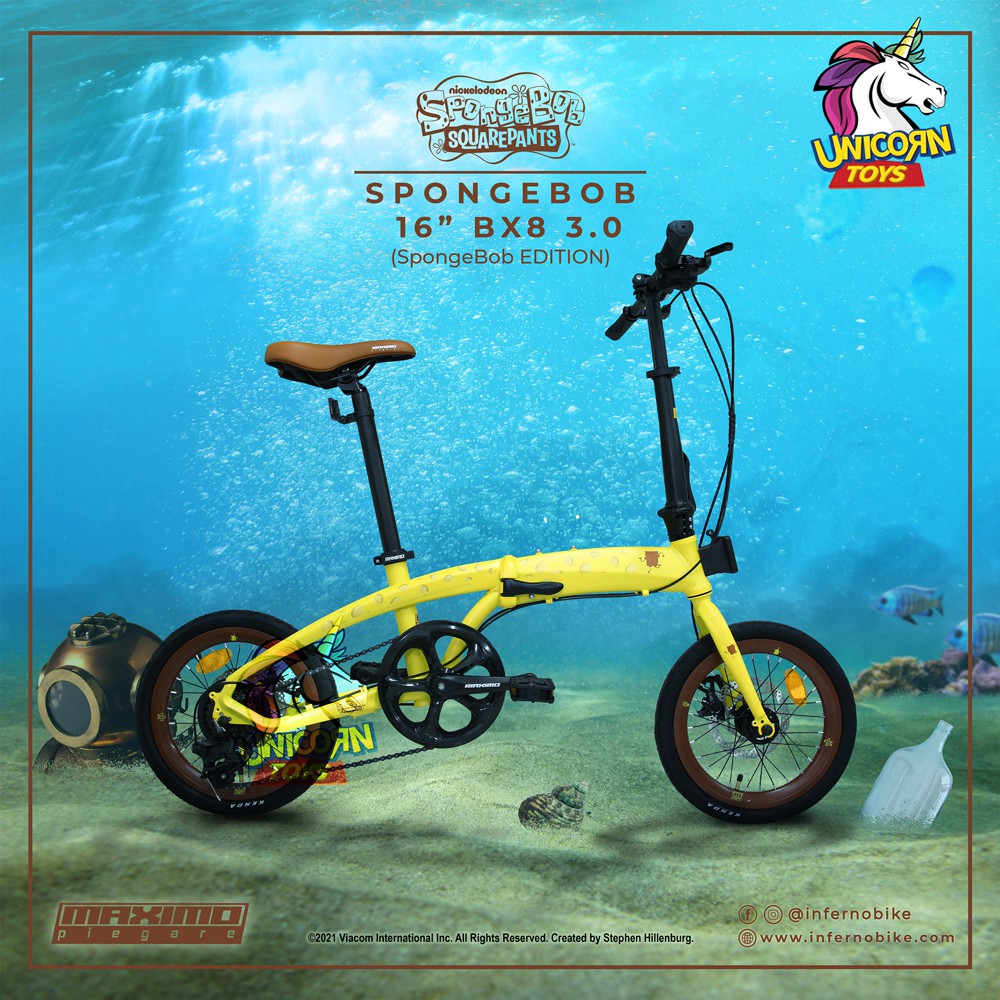 MAXIMO Cyclo SpongeBob Edition 16" & 20"