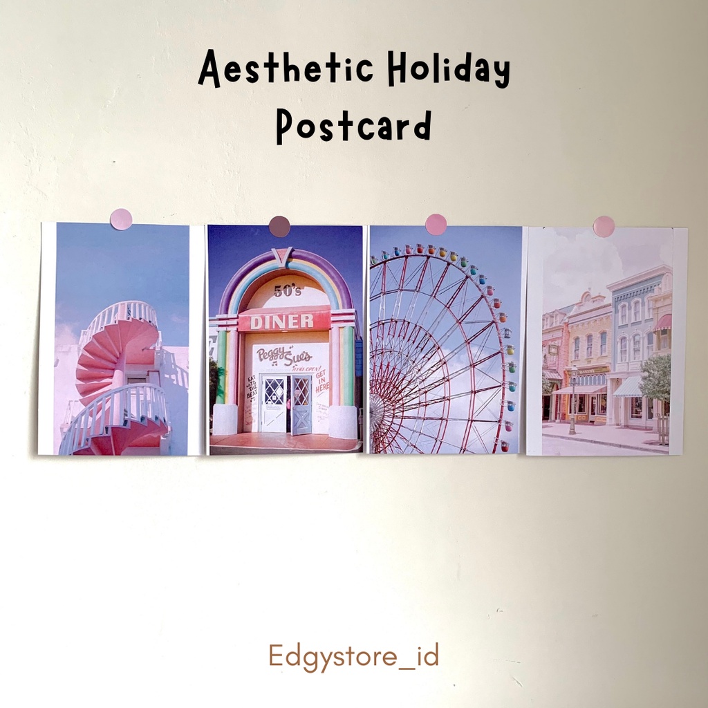 

Postcard aesthetic holiday tumblr walldecor poster