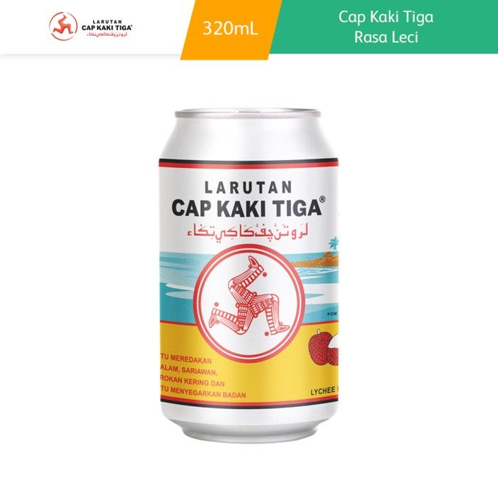 

COD Cak Kaki Tiga Rasa Leci Kaleng 320 mL