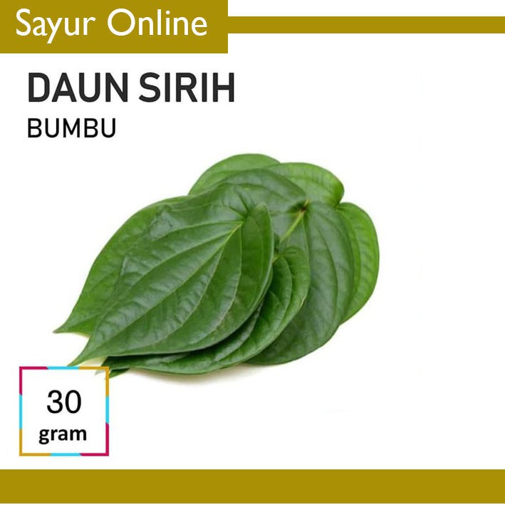 

[SayurOnline] DAUN SIRIH [30g]
