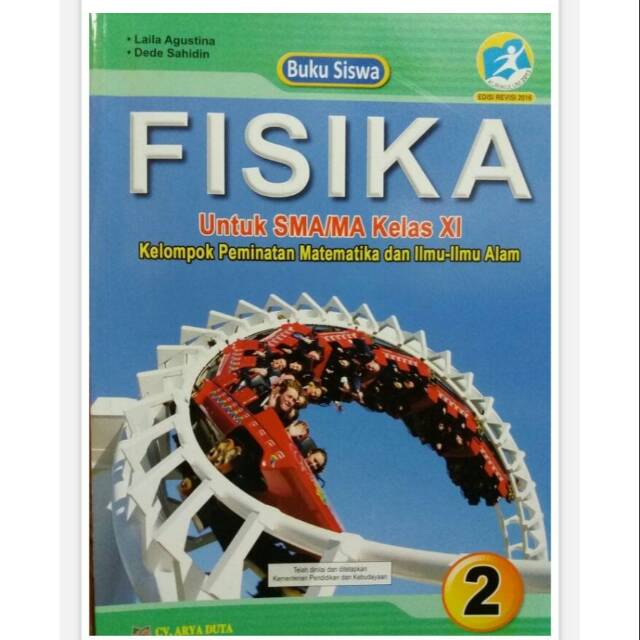 Buku siswa peminatan fisika k13 kelas 11 sma/smk penerbit arya duta