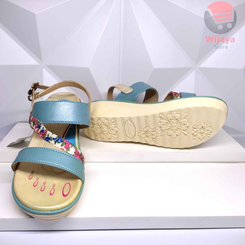 Sandal Anak Perempuan Carvil Original Sendal Wedges Kasual dan Trendi untuk Anak Cewek