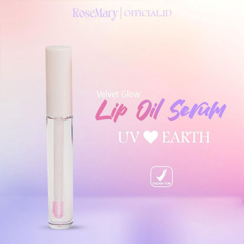 ROSEMARY Velvet Lip Oil Serum tint UV Love Earth