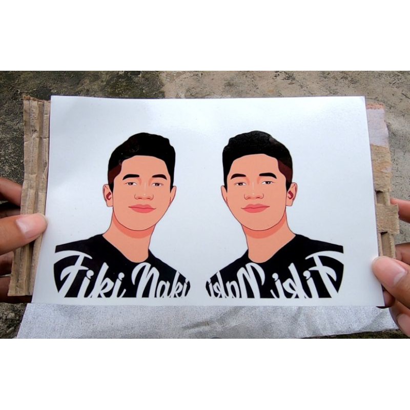 Cetak Kertas Water Slide Decal Transparant Custom Gambar Ukuran A5