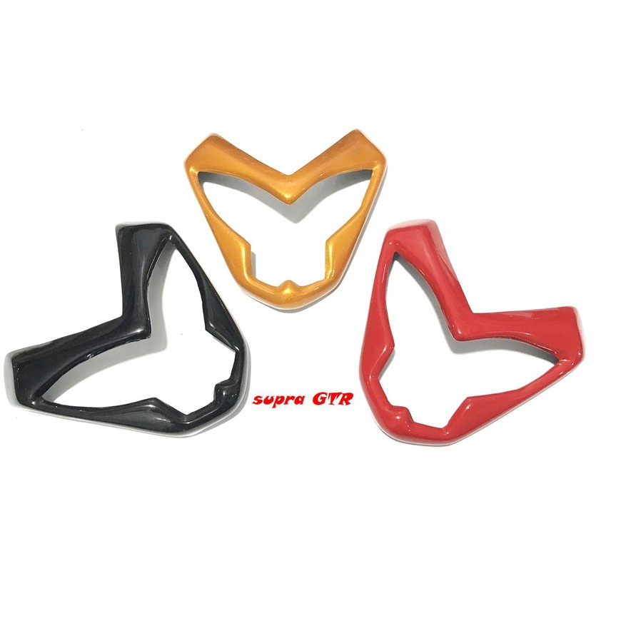cover lampu supra gtr 150cc lis cover lampu depan honda SUPRA GTR 150CC.
