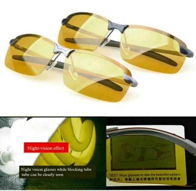 Kacamata Polarized Berkendara Malam