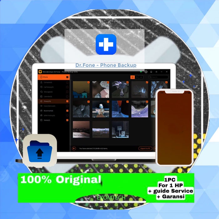 software dr fone - phone backup restore data