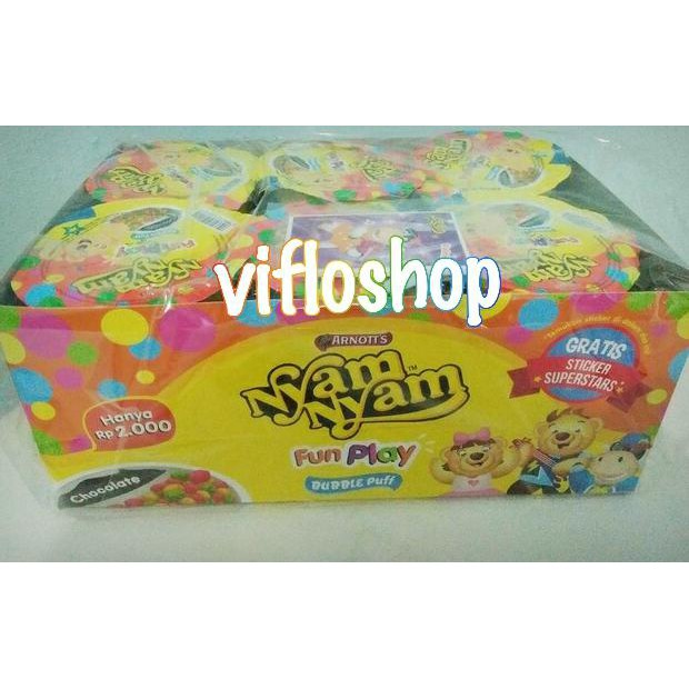 

Nyam-Nyam / Nyam Nyam Fun Play Bubble Puff (Isi 12)