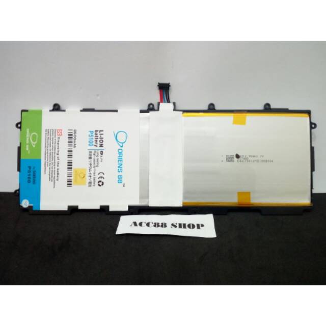 Baterai Batre Battery Double Power Samsung P5100 OR88/ Oriens88