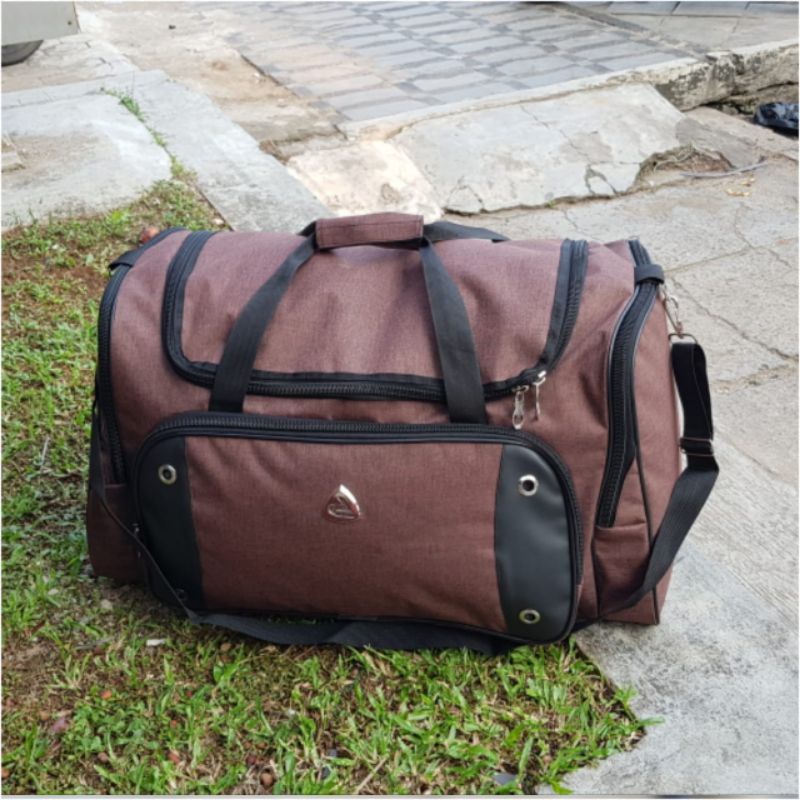 Tas Olahraga Tas Duffel durable Berkapasitas BesarTas Travel Kapasitas Besar Tas Wol Travel Tas Besar Tas Koper Tangan Kulit Tahan Air Wanita Paket Olahraga Pria Perjalanan Singkat