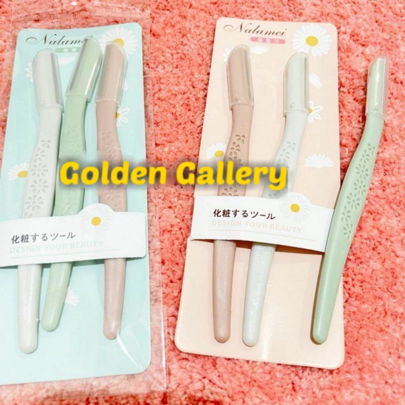 PISAU ALIS ISI 3 NALAMEI / PISAU CUKUR ALIS ISI 3