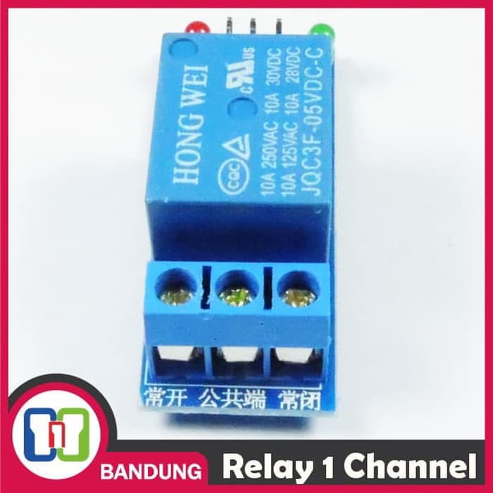 RELAY 5V 1 CHANNEL OUTPUT 250VAC 30VDC 10A MODULE FOR ARDUINO