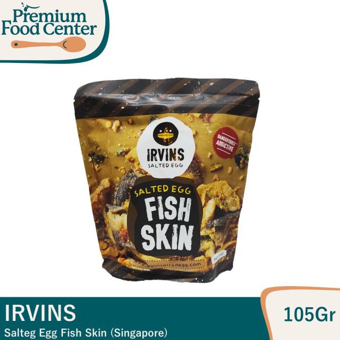 

IRVINS Salted Egg Fish Skin (Singapore) - Fish Skin - 105 Gr