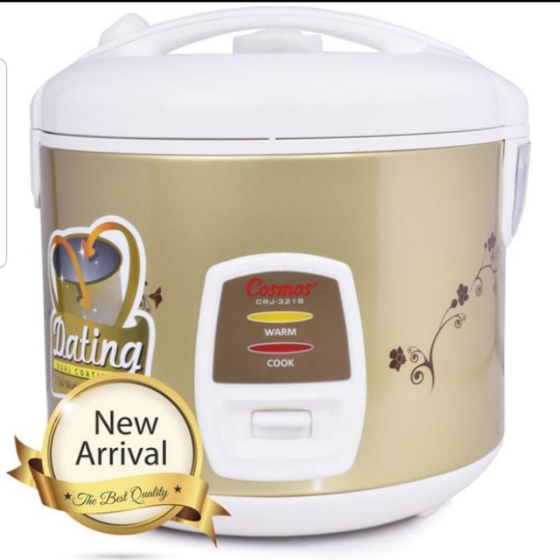 Cosmos Rice Cooker 1.8 liter 3 in1 CRJ 3218