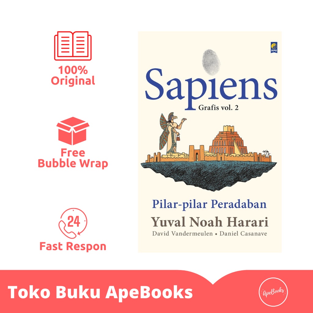 Yuval Noah Harari - Sapiens Grafis Vol. 2: Pilar-Pilar Peradaban (ORI)