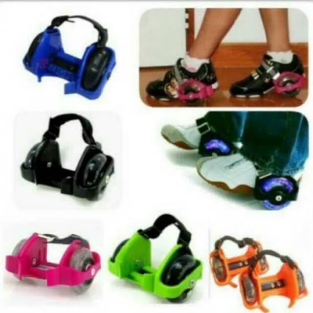 Flashing Roller skate LED sepatu roda anak dan dewasa sporty trendy