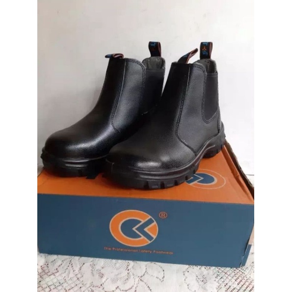 PROMO !!! SEPATU SAFETY KENT - MOLUCAS (BLACK)