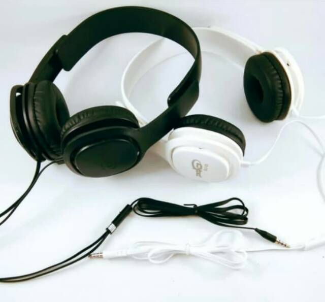 Headset Bando Pro DJ-01 Super Extra Bass Handsfree kabel Original