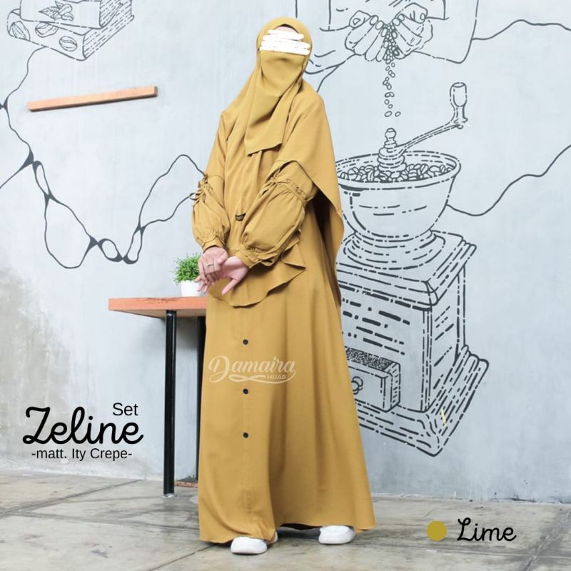 Gamis Zeline by Damaira hijab