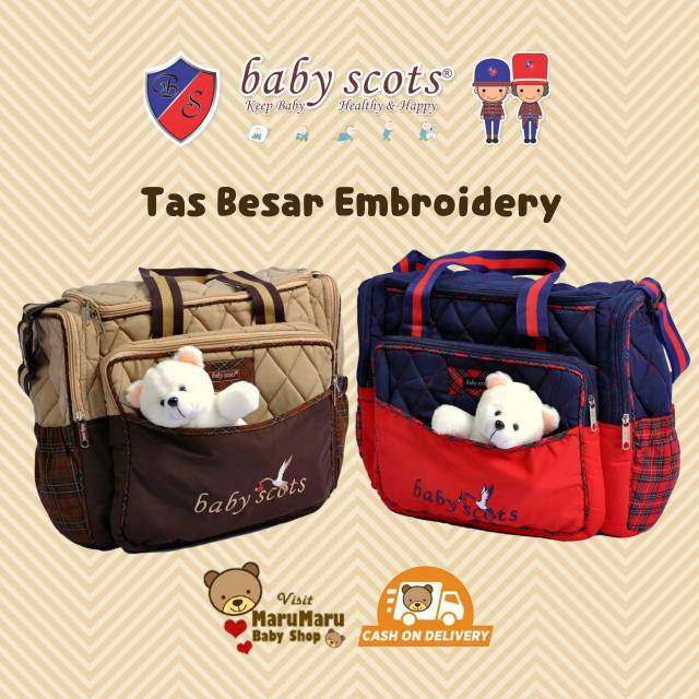 Tas bayi besar baby scots boneka Shopee Indonesia Tas bayi besar baby scots boneka Shopee Indonesia