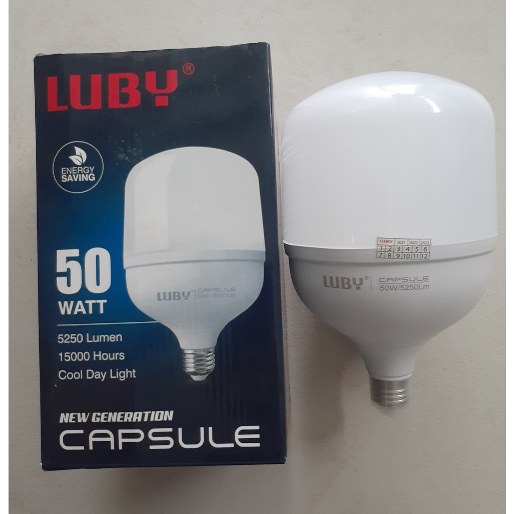 Bohlam LED 50W Putih Luby Capsule 50W Lampu LED 50 Watt