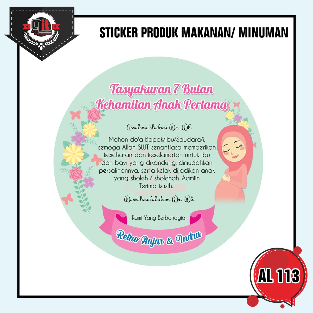 

STICKER KEHAMILAN